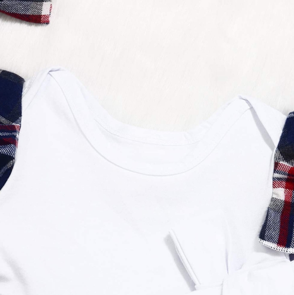 Baby Girl Plaid Dress - Picture 3 of 5